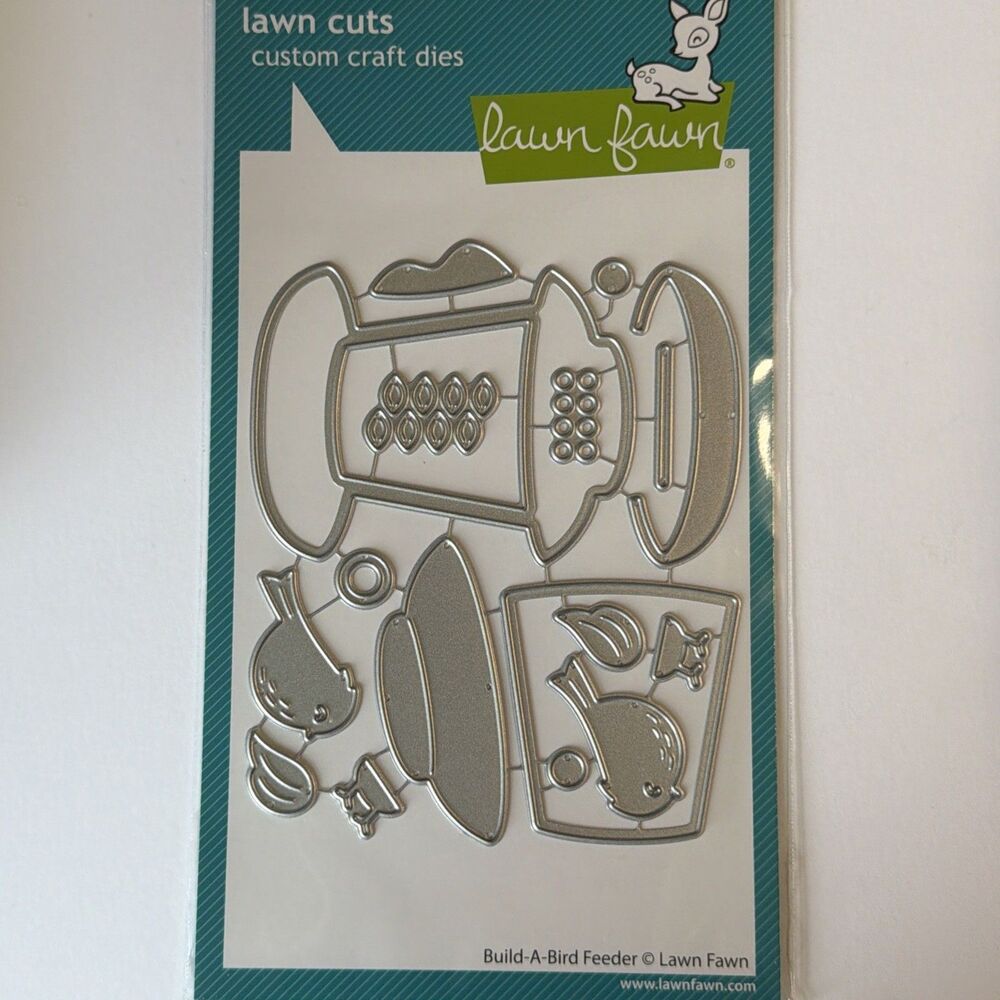 Lawn Fawn Lawn Cuts Custom Craft Die Build-A Bird Feeder